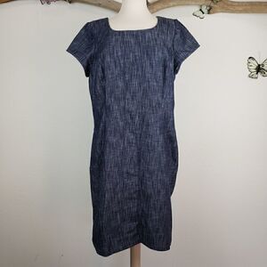 Componix denim sheath dress